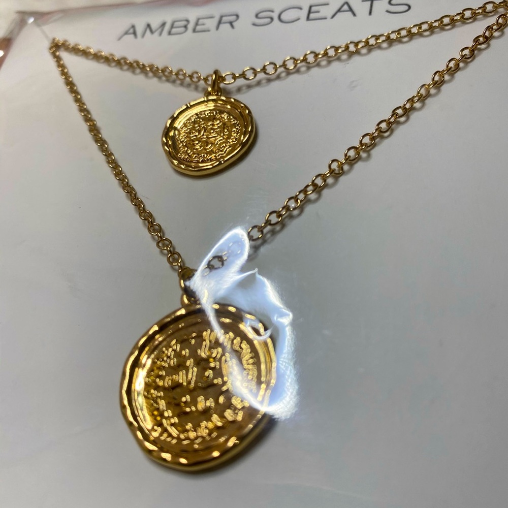 Amber Sceats Coin Necklace